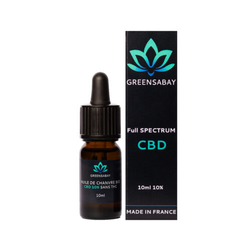 Huile cbd 10% Greensabay
